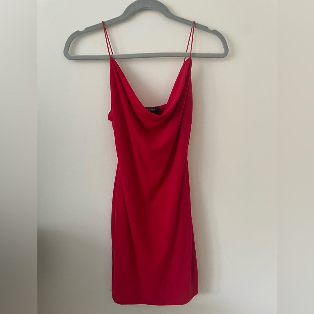 Red, Mini Homecoming Dress